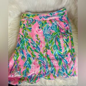 Womens Size 14 Lilly Pulitzer Buttercup Knit Short in Unicorn of the Sea 5"
